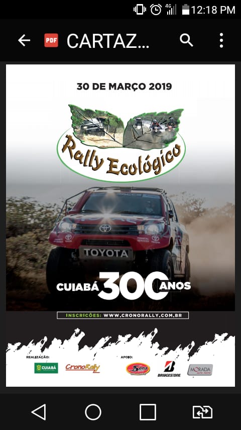 Rally Ecológico Cuiabá 300 anos