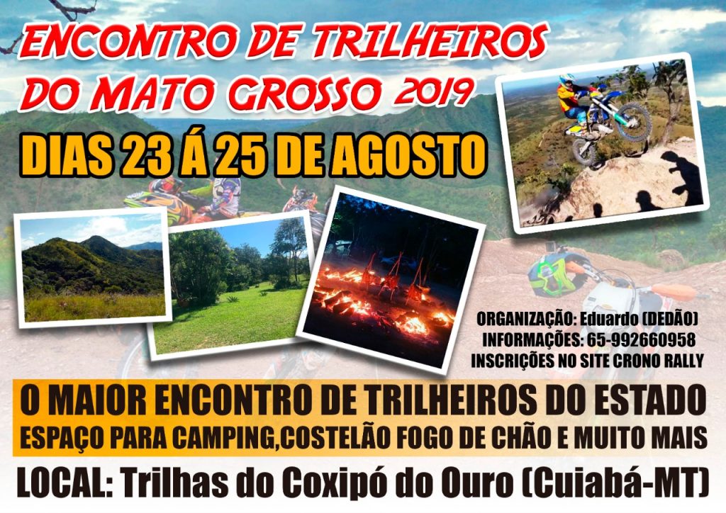 Encontro de Trilheiros do Mato Grosso 2019