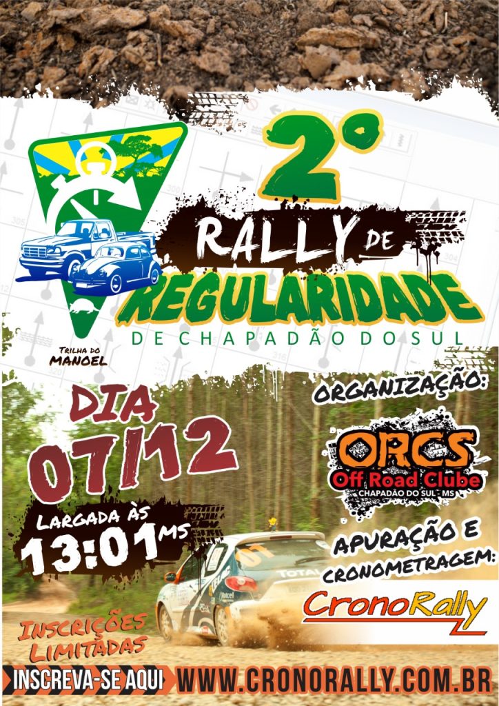 2º Rally de Regularidade de Chapadao do Sul