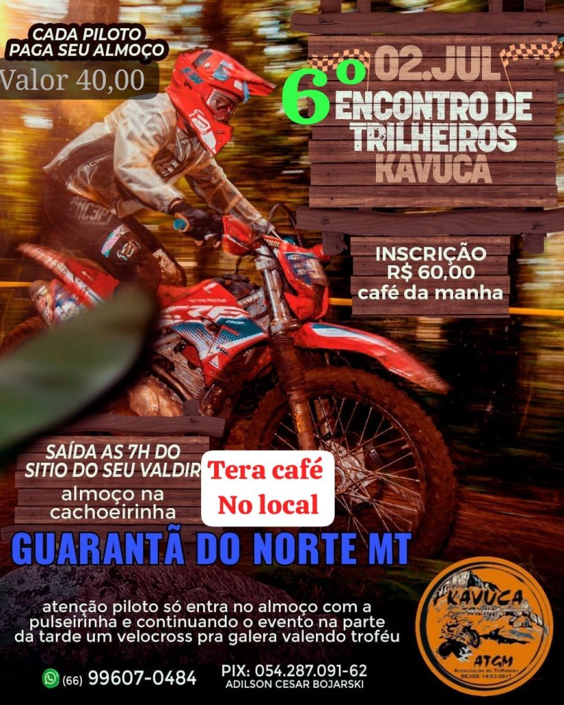 6º Encontro de Trilheiros Kavuca