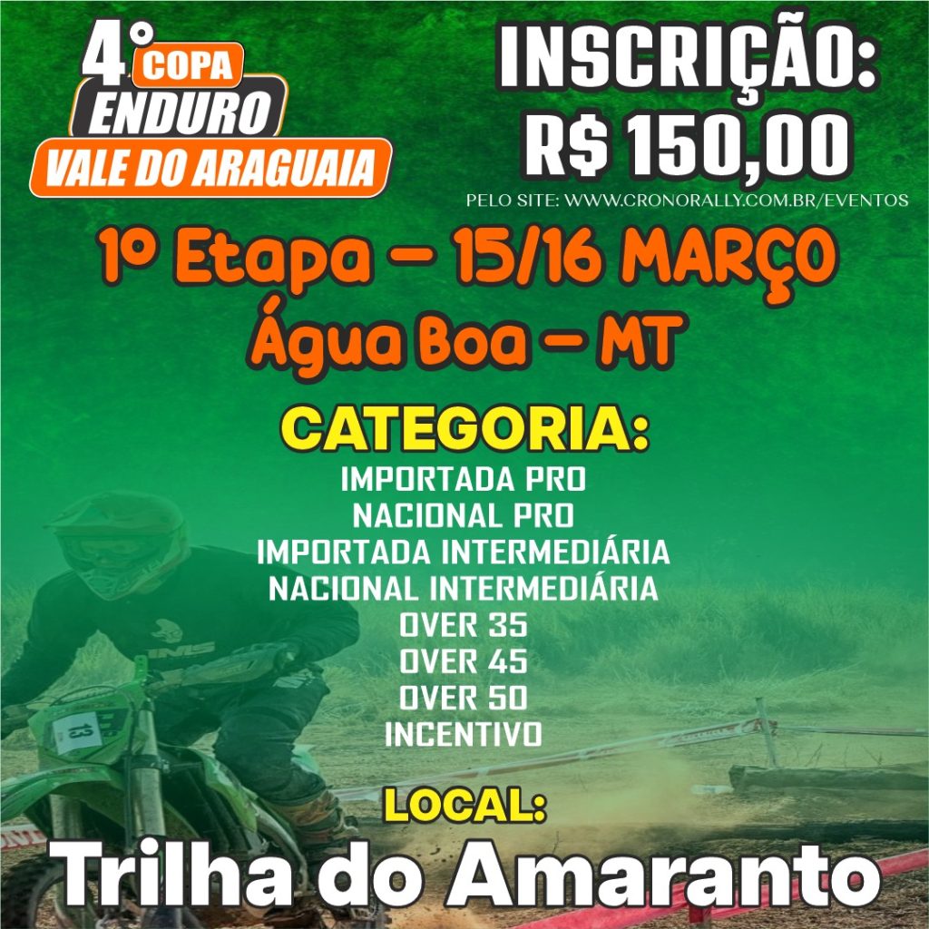 4ª Copa do Araguaia – 1ª Etapa