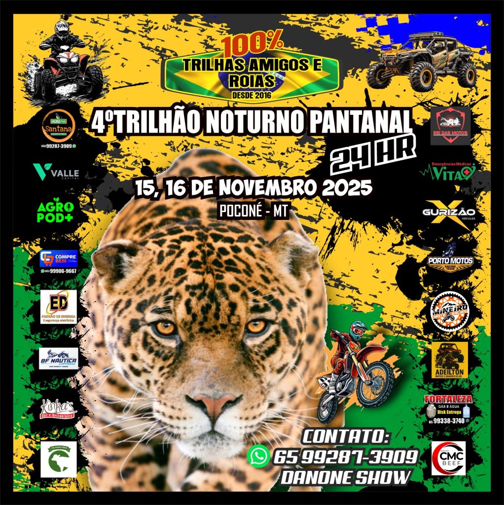 4º Trilhão Noturno 24 horas no Pantanal