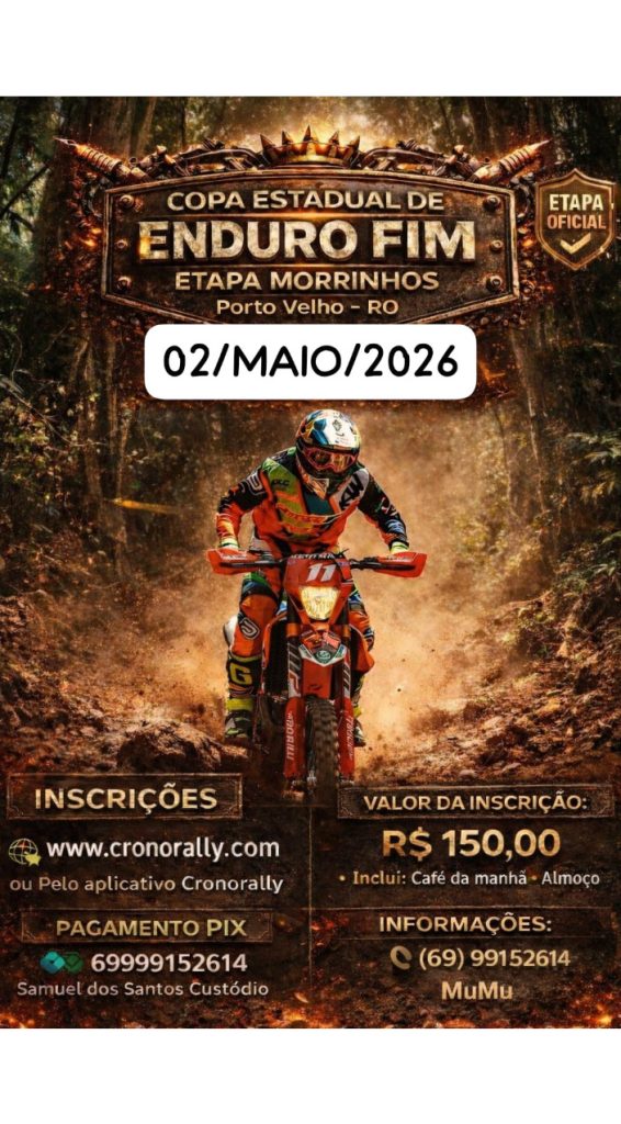 Copa Estadual Enduro FIM – Etapa Morrinhos