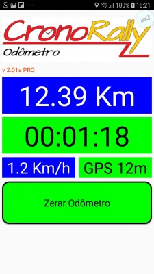 CronoRally Free (Versão para Testes de Compatibilidade)