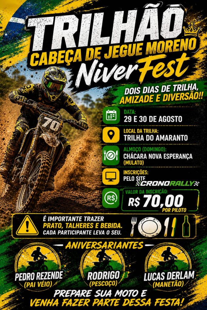 Trilhão Cabeça de Jegue Moreno