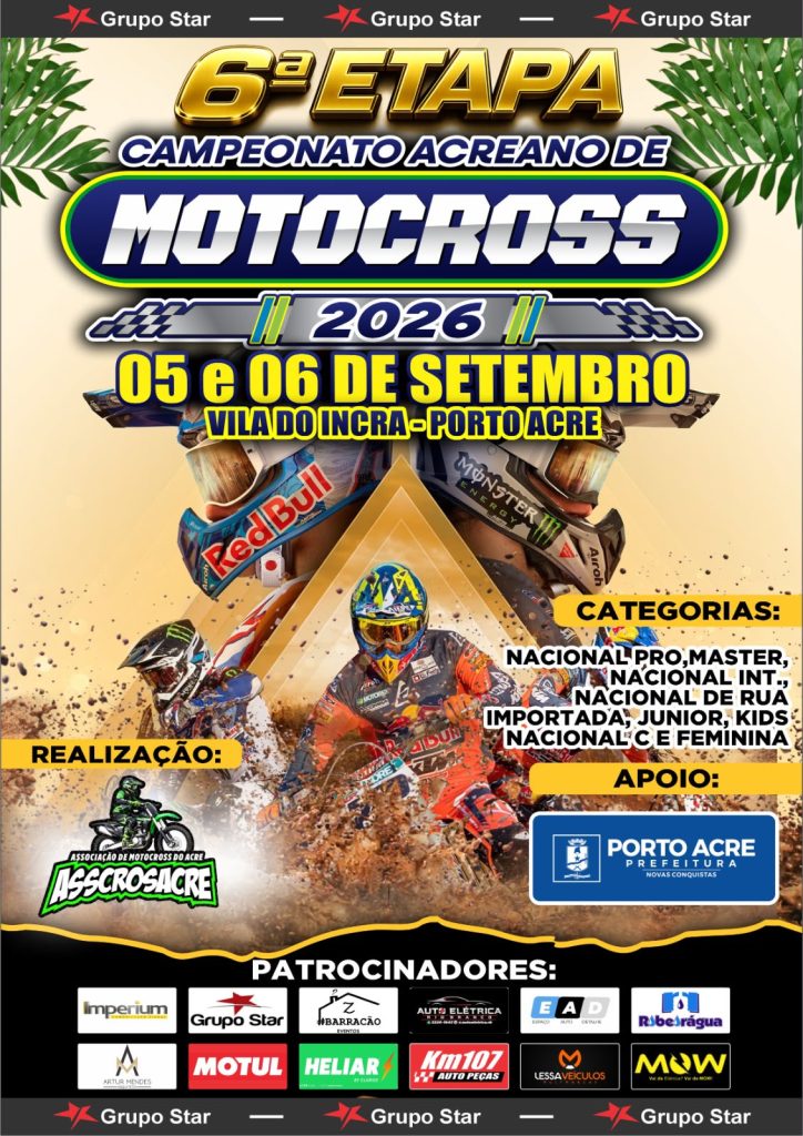 6ª Etapa do Campeonato Acreano de Motocross